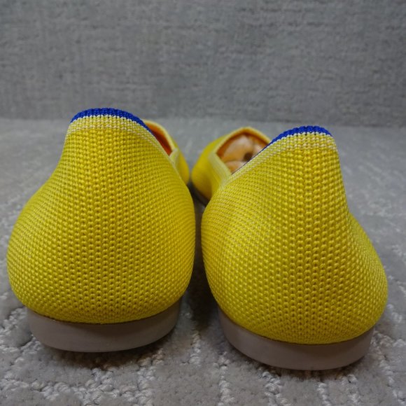 Rothy's The Point Retired Sunshine Flats Slip On Shoes Women's Size 8-10 US - Picture 4 of 11